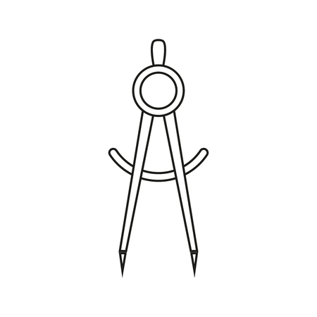Driver school icon isolated on white backgroundのイラスト素材