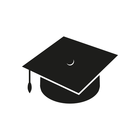 Hat for school iconのイラスト素材