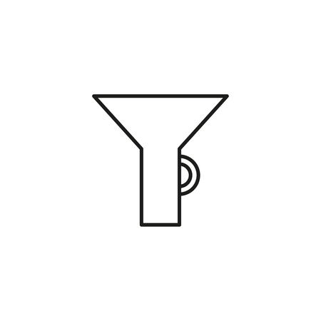 Funnel icon illustrationのイラスト素材