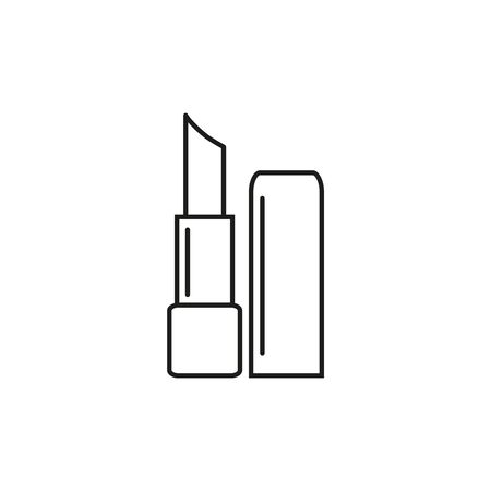 Lipstick online icon.のイラスト素材