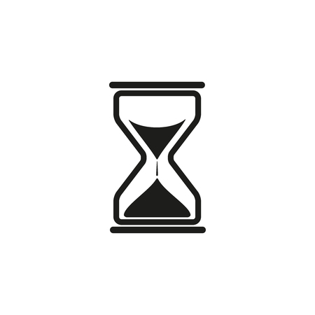 Sand times clock iconのイラスト素材