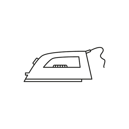 Iron electronic iconのイラスト素材