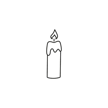 Candle of iconのイラスト素材