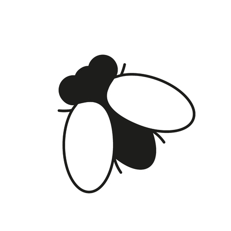 Fly insect iconのイラスト素材
