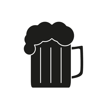 Beer of icon blackのイラスト素材