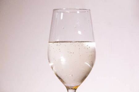 glass of waterの写真素材