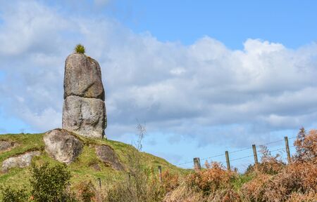 Stone art in New Zealandの写真素材
