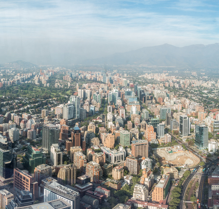 Santiago, Chile.の写真素材