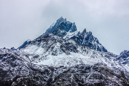 Torres del Paine National Park, Patagonia, Chileの写真素材