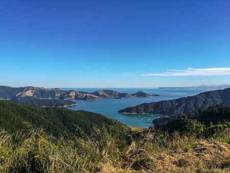 Marlborough Sounds, New Zealandの写真素材