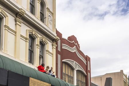 Wellington, New Zealand - March 25, 2018: Fantastic food, drink and live bands at Cuba Dupa Festival 2018 in Wellington, New Zealand.のeditorial素材