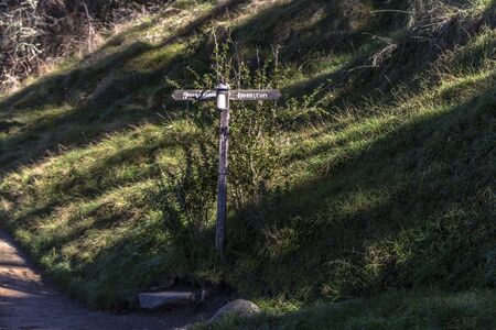 Matamata, New Zealand - June 07, 2017: Hobbiton, a movie set created for the filming of the Lord of the Rings and The Hobbit movies.のeditorial素材