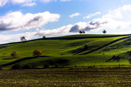Beautiful mountains landscape in New Zealand