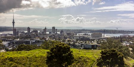 Auckland, New Zealand - April 02, 2015: Auckland landscape, New Zealand.