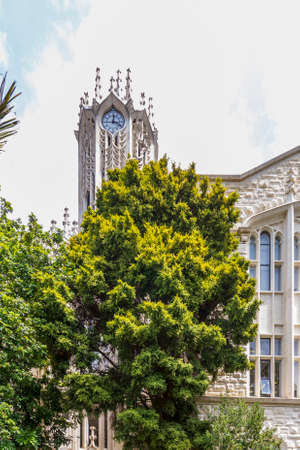 Auckland, New Zealand - January 06, 2020: Clock Tower - University Of Auckland in New Zealand.のeditorial素材