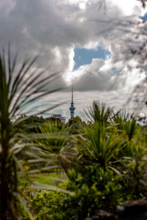 Sky Tower in Auckland, New Zealand.