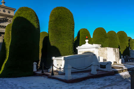 Chiloe Island, Chile - February 18, 2012: Mushroom shaped disco in Quellon, Chileのeditorial素材