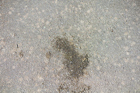 Asphalt Pavement with Stain Textureの写真素材