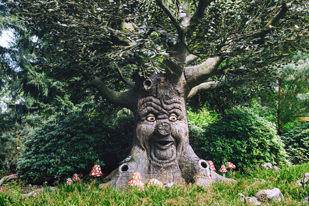 KAATSHEUVEL, NETHERLANDS - MAY 6: Fantasy themed amusement park Efteling on May 6, 2017 in Kaatsheuvel, Holland, Netherlands, Europe.のeditorial素材