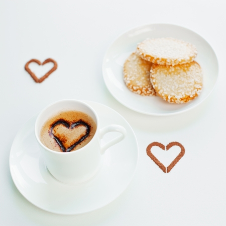 I love coffeeの写真素材