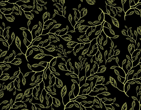 Seamless floral backgroundのイラスト素材
