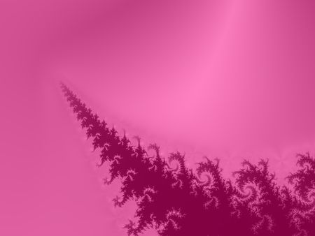 Pink path or pine tree point fractal backgroundの写真素材