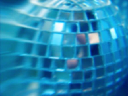 Shiny blue squares backgroundの写真素材