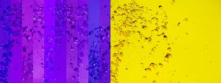 Powerful intense contrast of yellow and violet backgrounds in one enjoyable intense background