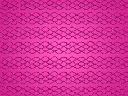 Femenine pink background with crochet grating texture in red fabricの写真素材
