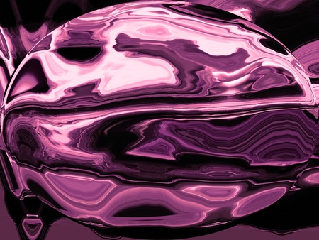 Dark rhodochrosite spherical oval background with metallic effectの写真素材