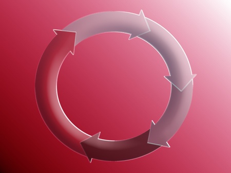 System, representation, graphic, incomes, arrows, circleの写真素材