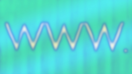 Blured www website domain letters abstract blue backgroundの写真素材