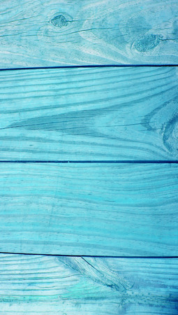 Turquoise vertical pine wood painted background の写真素材
