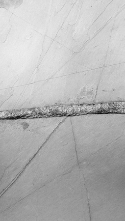 Gray nail line closeup abstract backgroundの写真素材