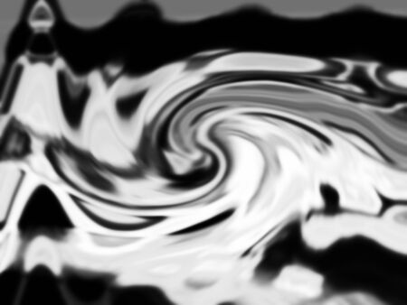 Black and white blurs abstract backgroundの写真素材
