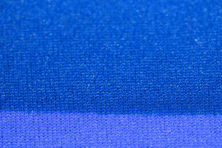 Blue textile knitted background texture