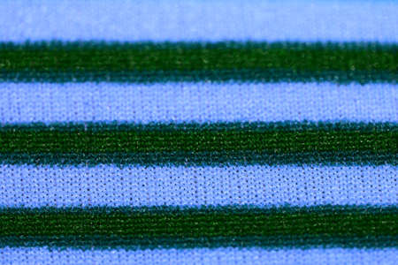 Green and blue striped clothe background