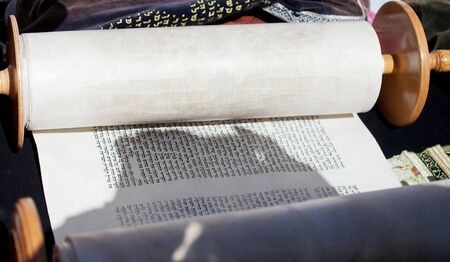 JERUSALEM, ISRAEL - Feb 18, 2013: Bar Mitzvah ritual at the Wailing wall in Jerusalem. A 13 years...