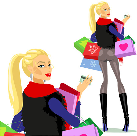 Fashion and Beauty collection.のイラスト素材
