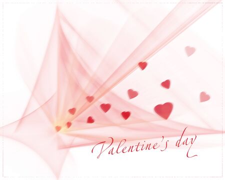 Valentines day fractalの写真素材