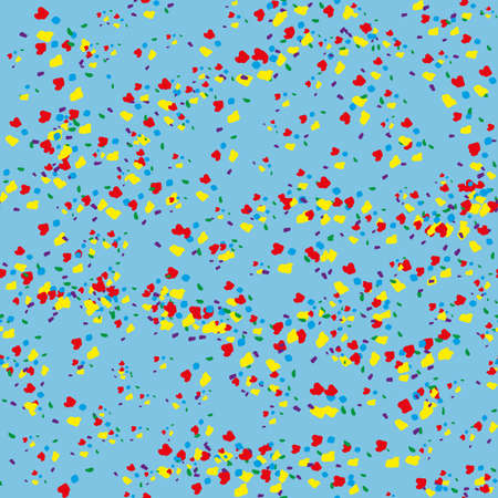Seamless pattern random dot. Print. Repeating abstract background. Cloth design, wallpaper and page fill. Vector illustration.のイラスト素材
