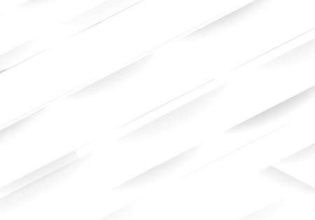White modern geometric background. Texture for cover design, website background, advertising. Vector illustration.のイラスト素材