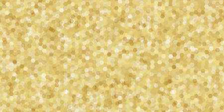 Gold geometric greeting card, banner, pattern. Vector luxury backgroundのイラスト素材