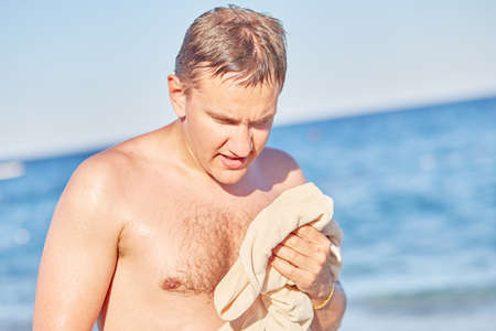 View of the Mediterranean sea and mountains at sunset. Summer wallpaper or print. High quality photoの写真素材