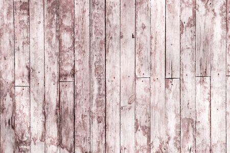 Old wooden fencesold fence planks as backgroundの写真素材