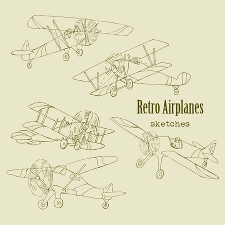 Airplanes-04のイラスト素材