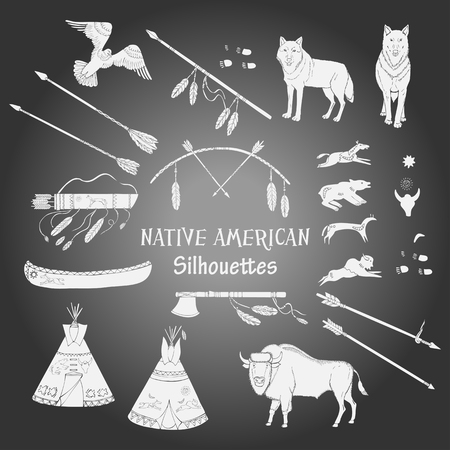 American Indian Backgroundのイラスト素材