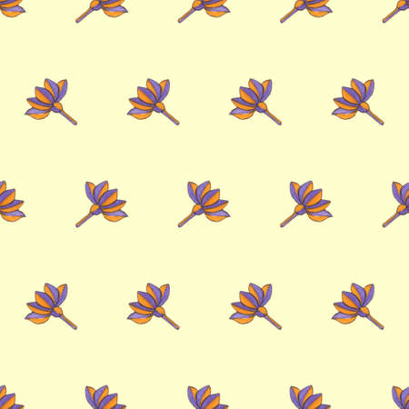 Abstract watercolor fashion pattern with colorful floral patternの写真素材