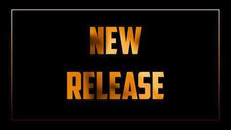 new release design letter launching productの写真素材