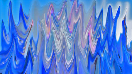 pattern blue design watercolor background wallpaperの写真素材